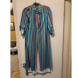 Boutique serape kimono